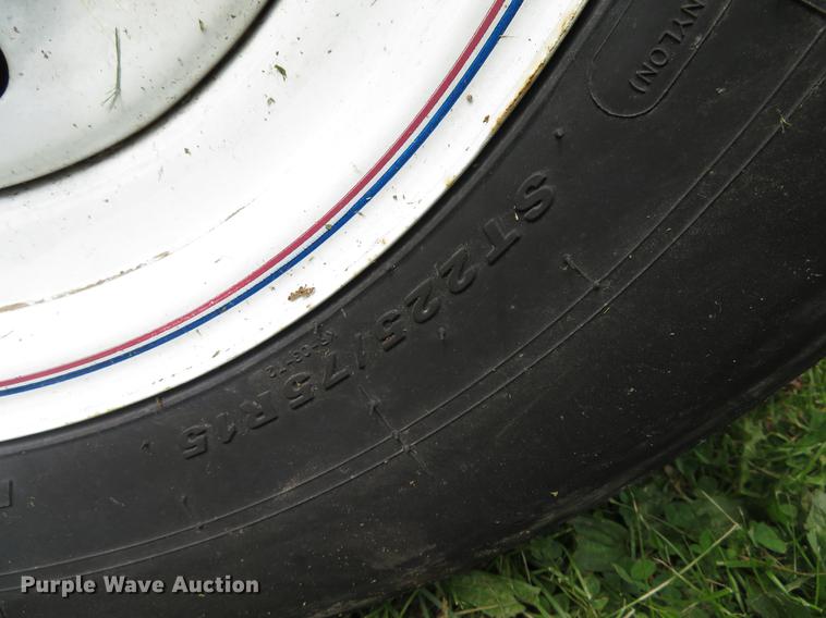 image for item DE8050 2006 Region Welding JJT utility trailer