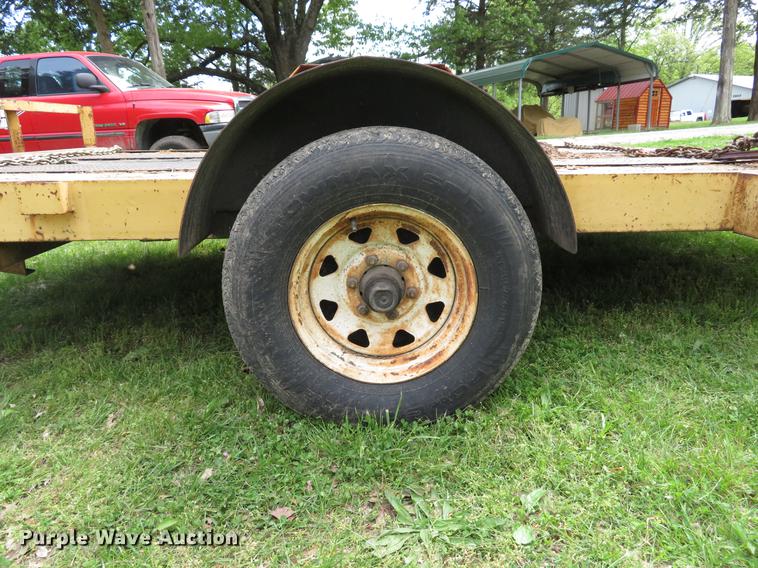 image for item DE8050 2006 Region Welding JJT utility trailer