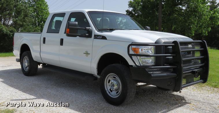 image for item DE8078 2015 Ford F250 Super Duty XL Crew Cab pickup truck