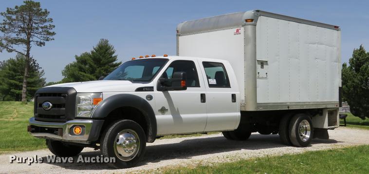 image for item DE8079 2011 Ford F550 Super Duty XL Crew Cab box truck