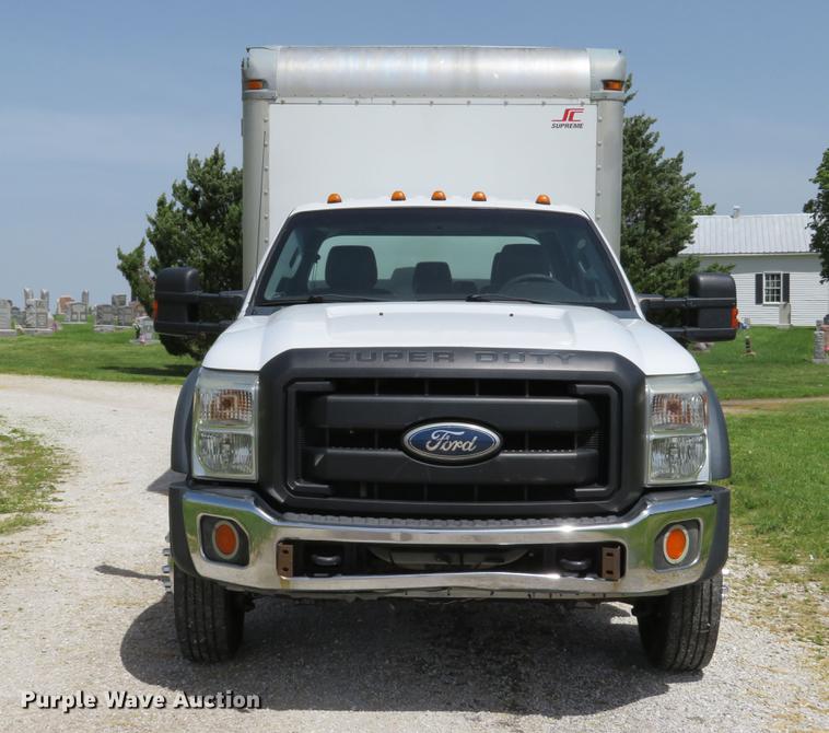 image for item DE8079 2011 Ford F550 Super Duty XL Crew Cab box truck
