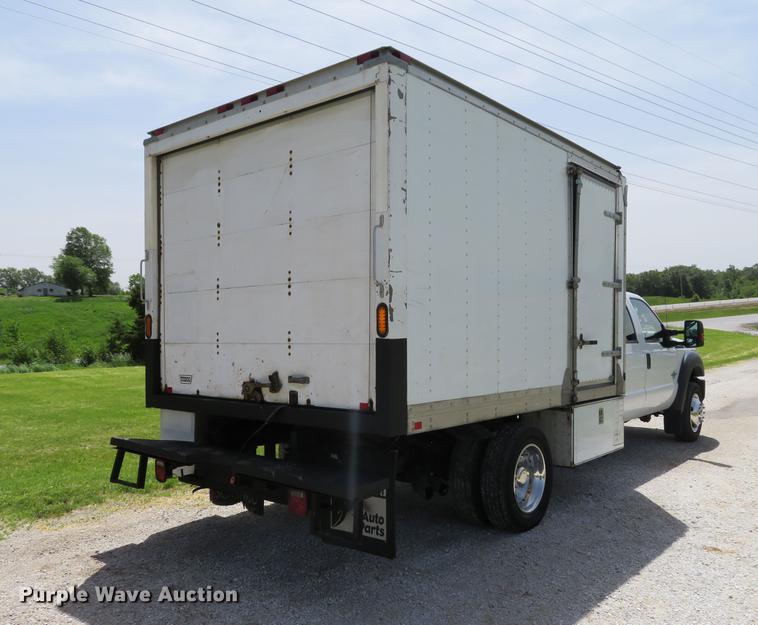 image for item DE8079 2011 Ford F550 Super Duty XL Crew Cab box truck