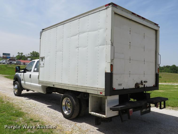 image for item DE8079 2011 Ford F550 Super Duty XL Crew Cab box truck