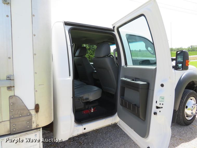 image for item DE8079 2011 Ford F550 Super Duty XL Crew Cab box truck