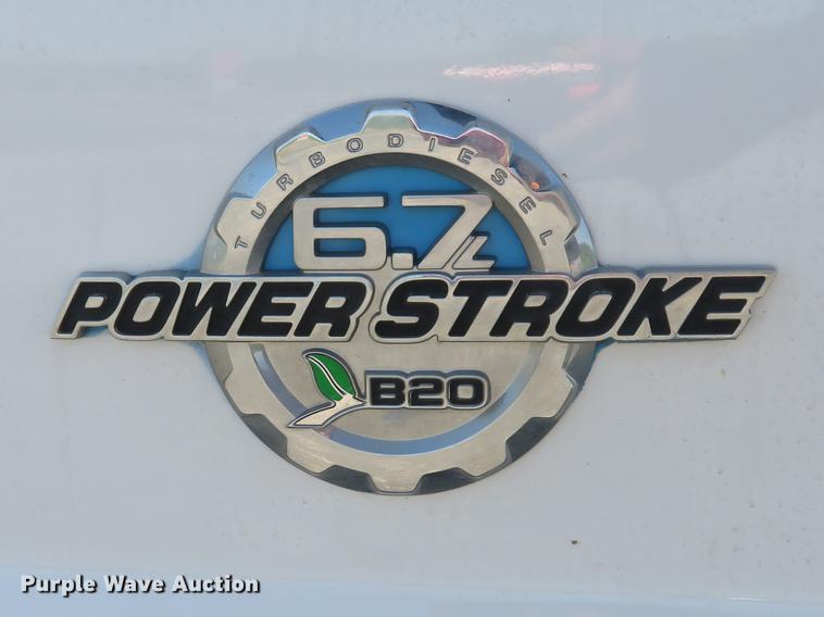 image for item DE8083 2012 Ford F350 Super Duty XL utility bed pickup truck