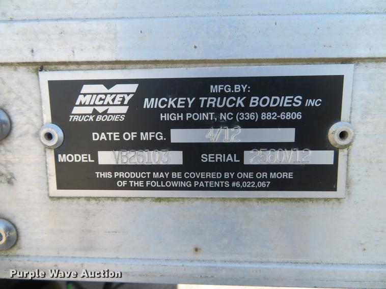 image for item DE8085 2013 International 4300 box truck