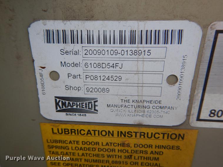 image for item DE8397 2008 Dodge Ram 4500HD Quad Cab utility truck