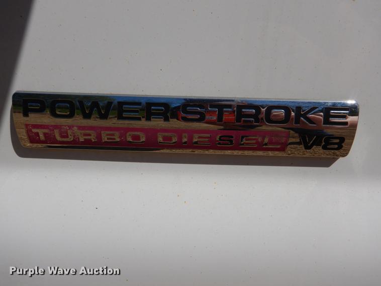 image for item DE8436 2005 Ford F350 Super Duty XL SuperCab utility bed pickup truck