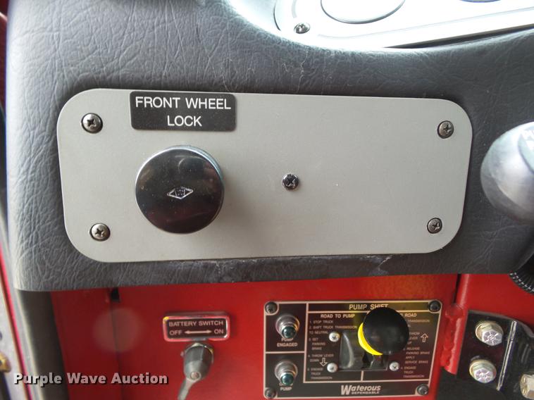 image for item DF0764 1999 Pierce aerial fire truck