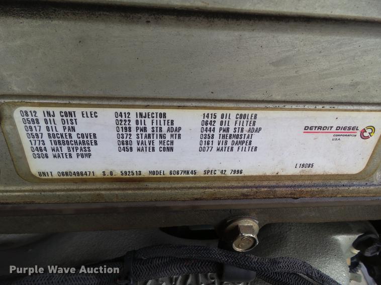 image for item DF0764 1999 Pierce aerial fire truck