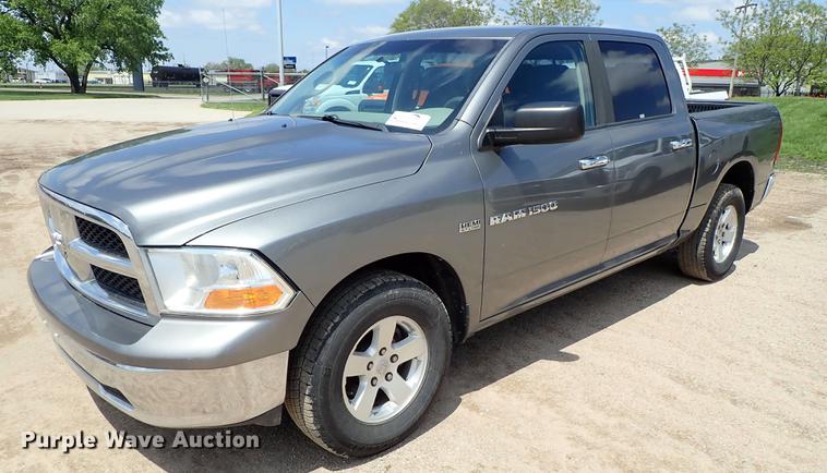 image for item DF1193 2012 Dodge Ram 1500 Crew Cab pickup truck