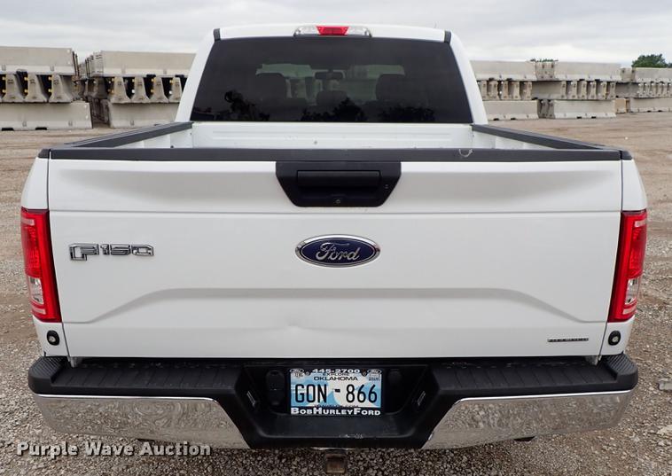 image for item DF1200 2016 Ford F150 SuperCrew pickup truck