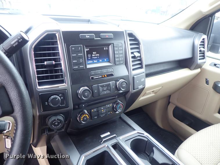 image for item DF1200 2016 Ford F150 SuperCrew pickup truck