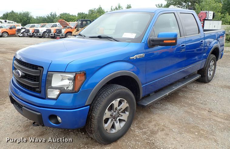 image for item DF1205 2014 Ford F150 SuperCrew pickup truck