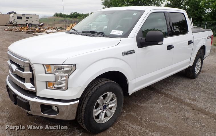 image for item DF1208 2015 Ford F150 SuperCrew pickup truck