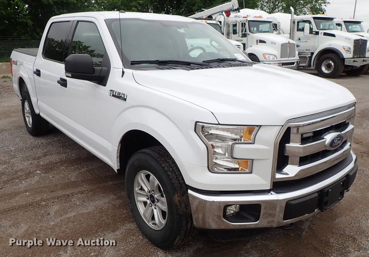 image for item DF1208 2015 Ford F150 SuperCrew pickup truck