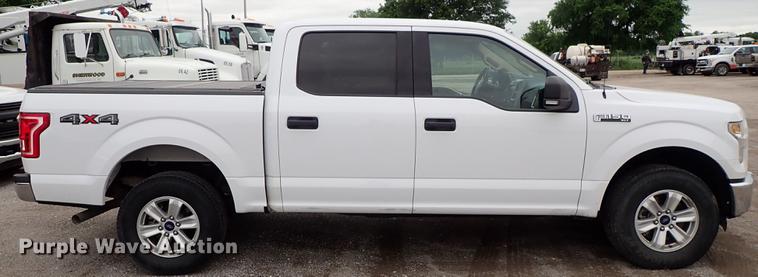 image for item DF1208 2015 Ford F150 SuperCrew pickup truck