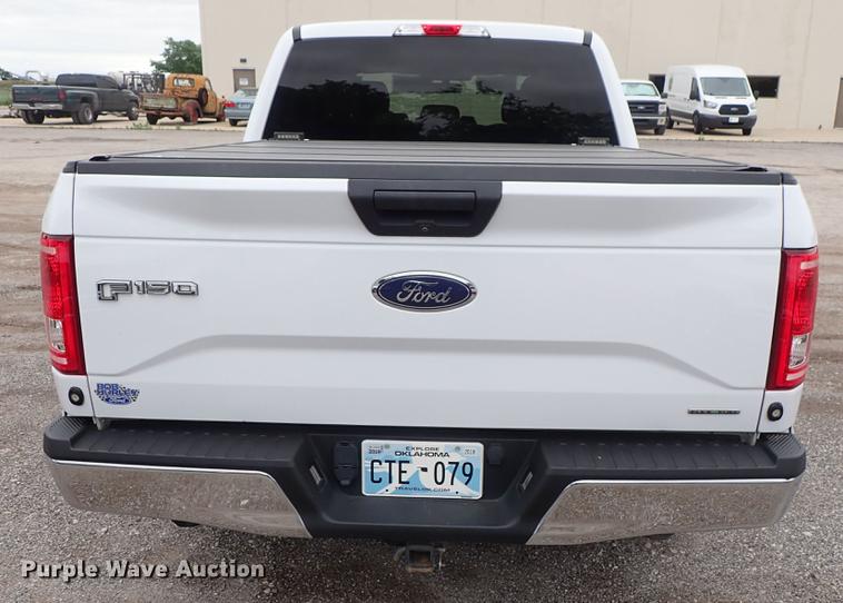 image for item DF1208 2015 Ford F150 SuperCrew pickup truck