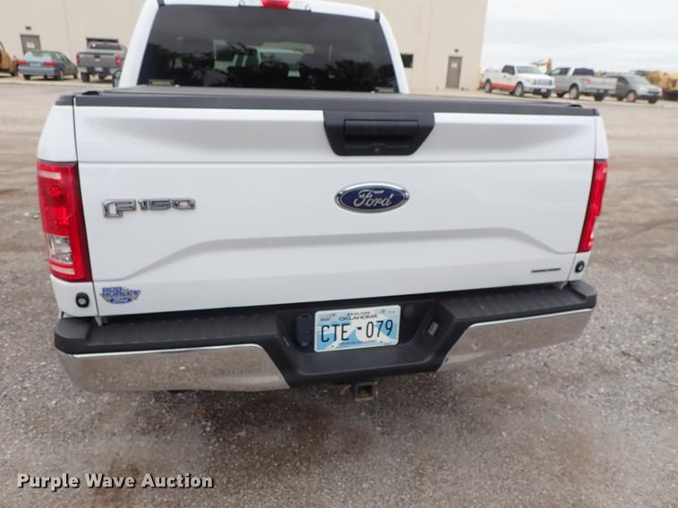 image for item DF1208 2015 Ford F150 SuperCrew pickup truck