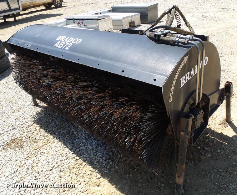 image for item DF7282 Bradco 33611 skid steer broom