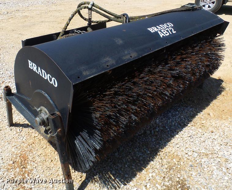 image for item DF7282 Bradco 33611 skid steer broom
