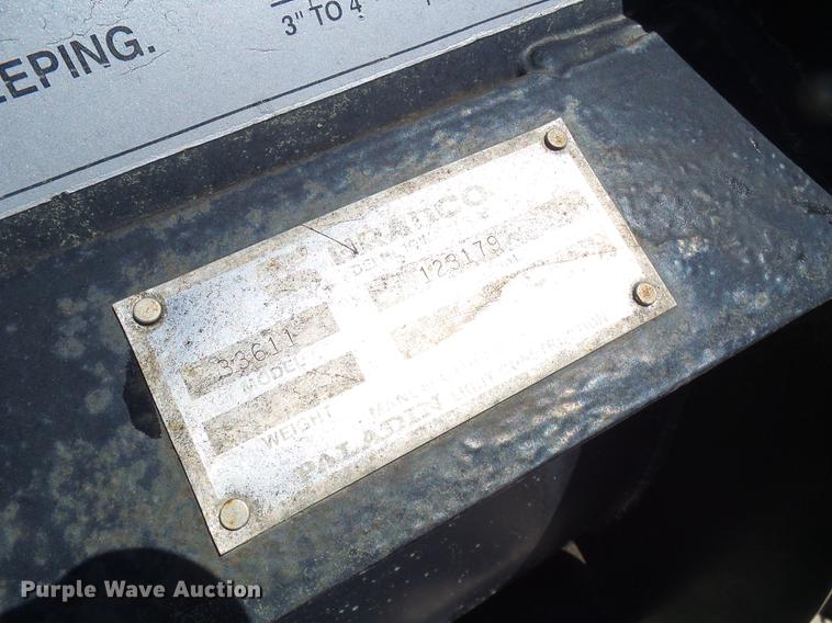 image for item DF7282 Bradco 33611 skid steer broom