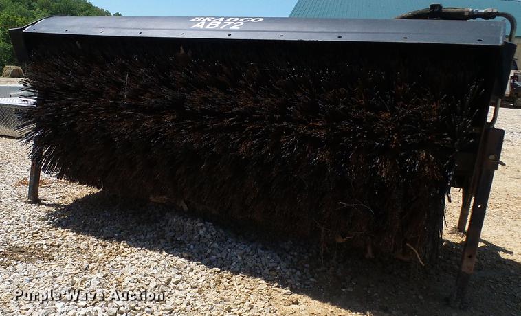 image for item DF7282 Bradco 33611 skid steer broom