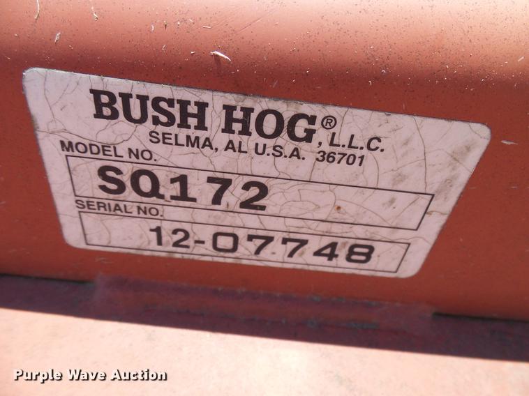 image for item DF7285 Bush Hog SQ172 rotary mower