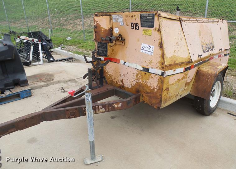 image for item DF7300 Leroi 185 air compressor