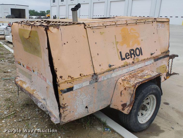 image for item DF7300 Leroi 185 air compressor