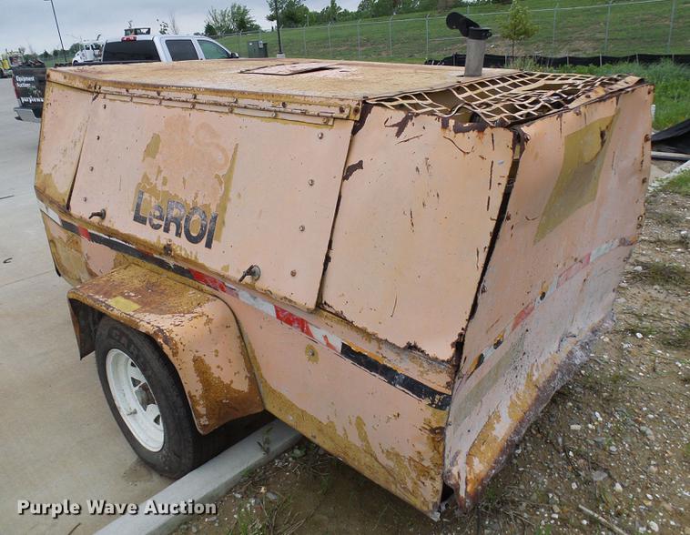 image for item DF7300 Leroi 185 air compressor