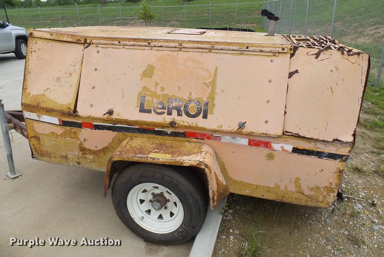 image for item DF7300 Leroi 185 air compressor