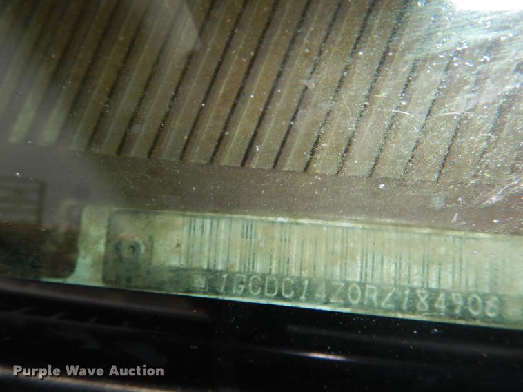 image for item DG1085 1994 Chevrolet C1500 pickup truck