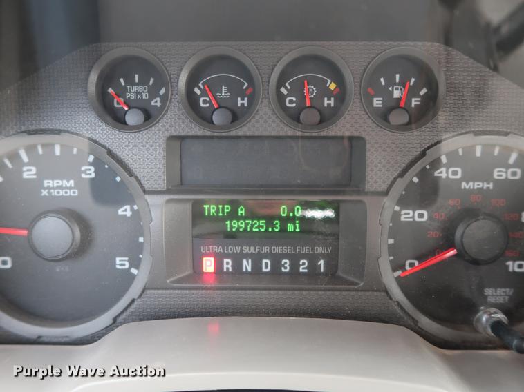 image for item DG3428 2008 Ford F350 Super Duty XL SuperCab utility bed pickup truck