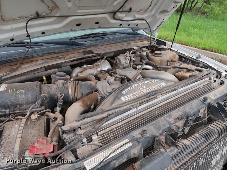 image for item DG3428 2008 Ford F350 Super Duty XL SuperCab utility bed pickup truck