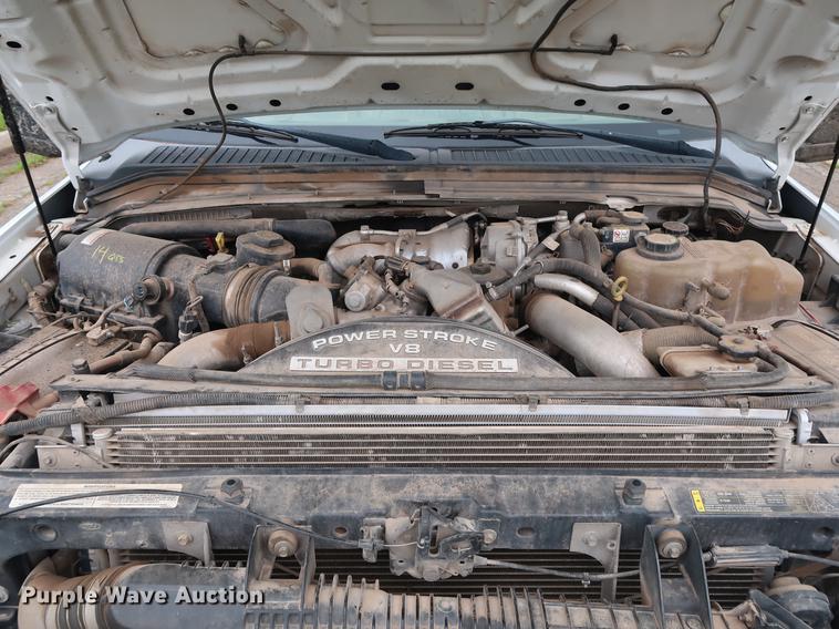 image for item DG3428 2008 Ford F350 Super Duty XL SuperCab utility bed pickup truck