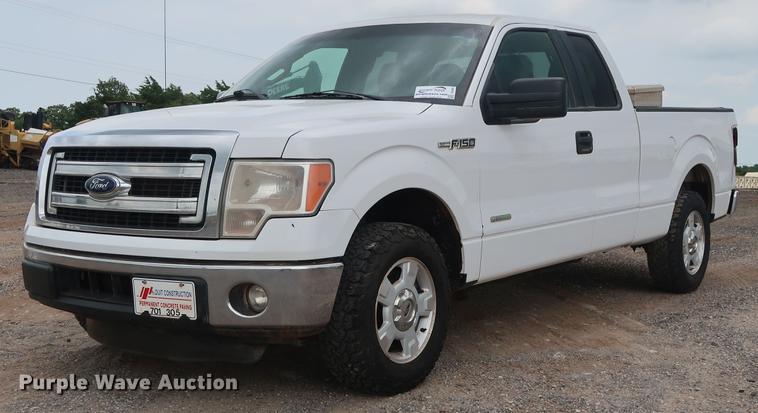 image for item DG4001 2014 Ford F150 XLT SuperCab pickup truck