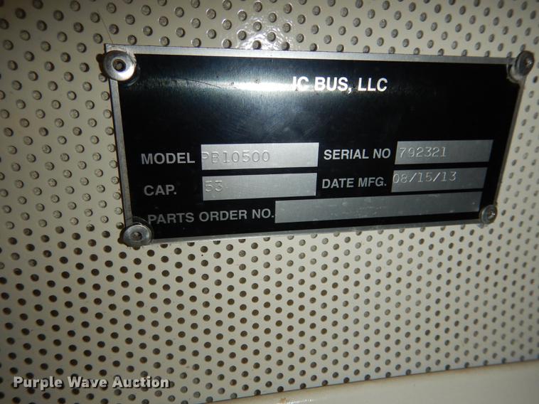 image for item DG5796 2014 International CE school bus