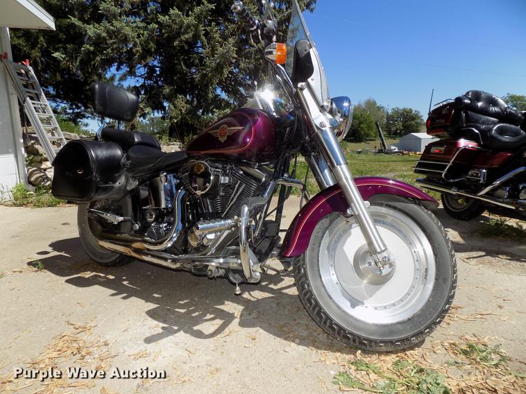 image for item DO9498 1998 Harley Davidson Fat Boy motorcycle