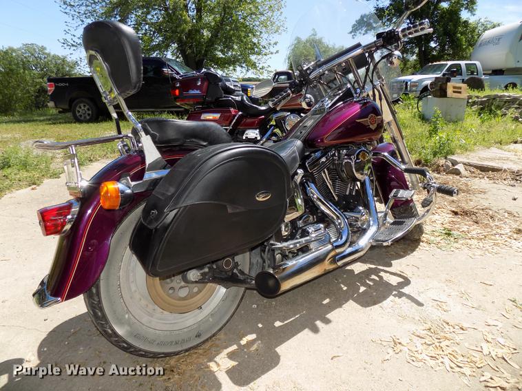 image for item DO9498 1998 Harley Davidson Fat Boy motorcycle