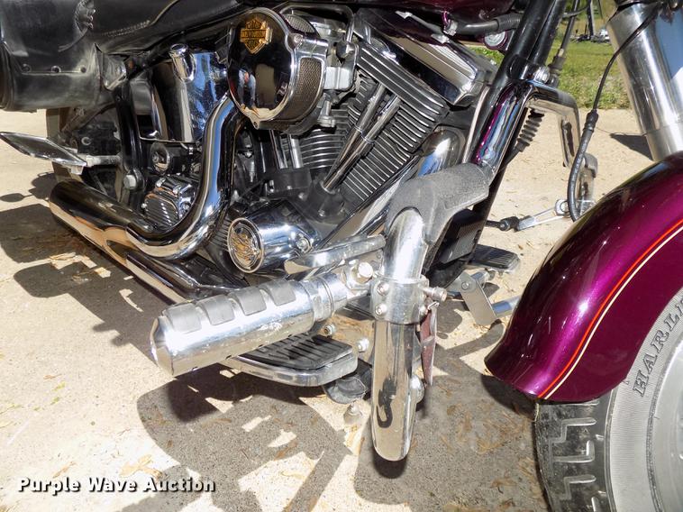 image for item DO9498 1998 Harley Davidson Fat Boy motorcycle