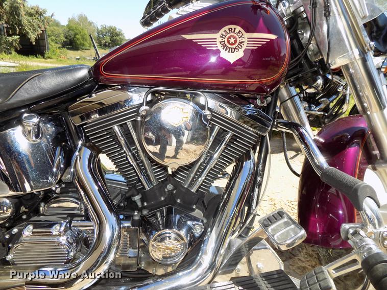 image for item DO9498 1998 Harley Davidson Fat Boy motorcycle