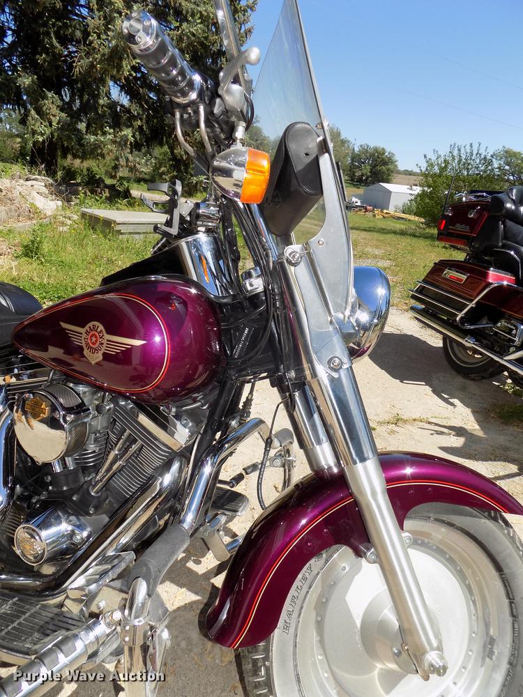 image for item DO9498 1998 Harley Davidson Fat Boy motorcycle