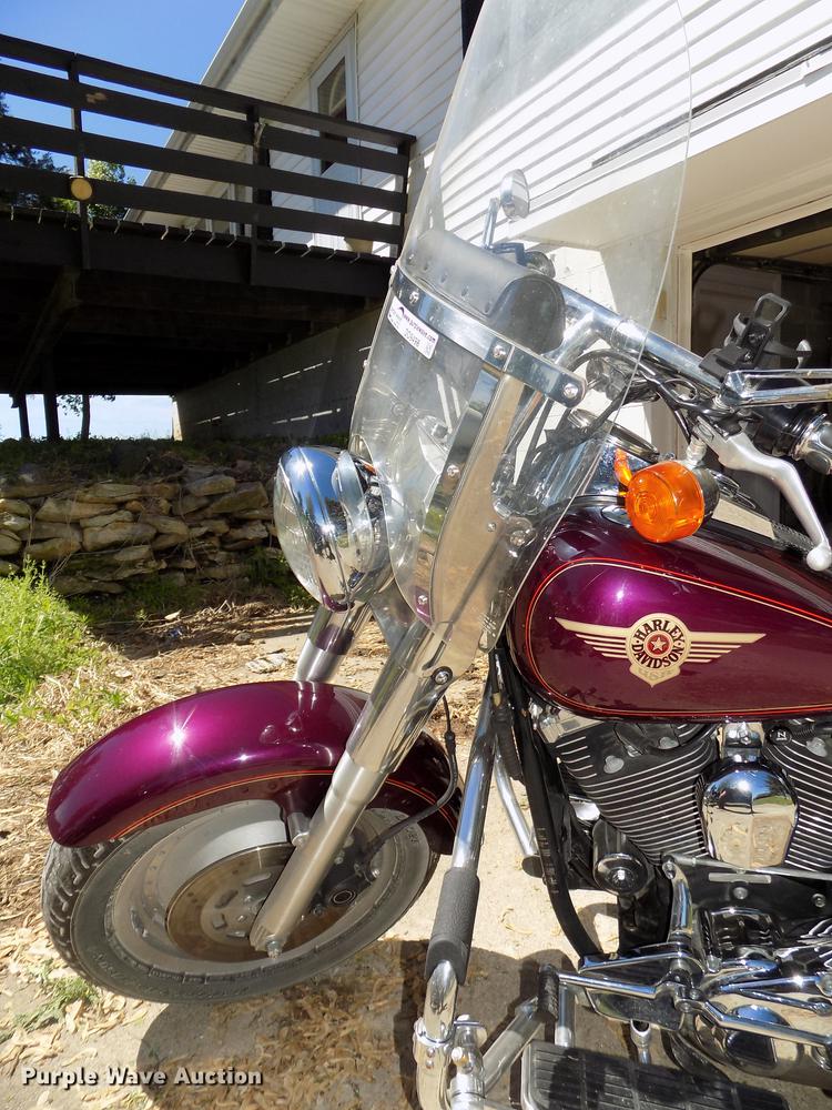 image for item DO9498 1998 Harley Davidson Fat Boy motorcycle