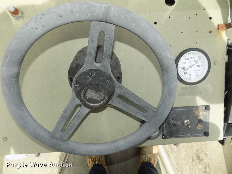 image for item DZ9681 1994 OMC Roughneck 1960H aluminum boat