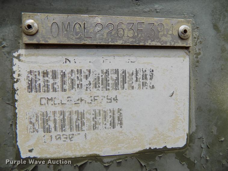 image for item DZ9681 1994 OMC Roughneck 1960H aluminum boat