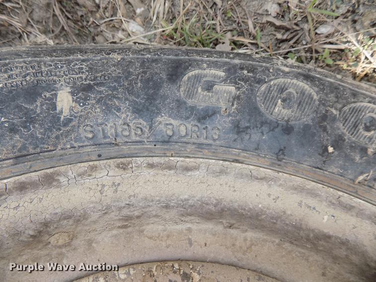 image for item DZ9681 1994 OMC Roughneck 1960H aluminum boat