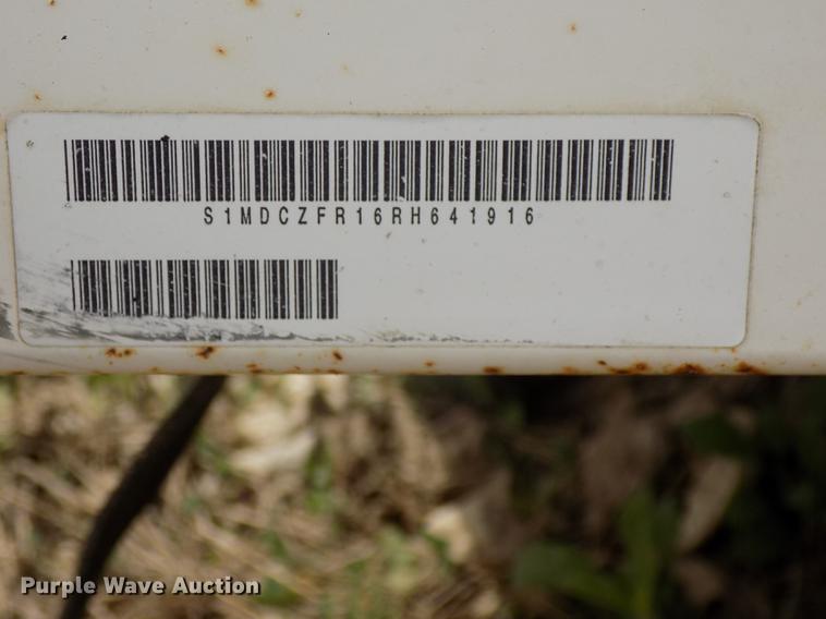 image for item DZ9681 1994 OMC Roughneck 1960H aluminum boat