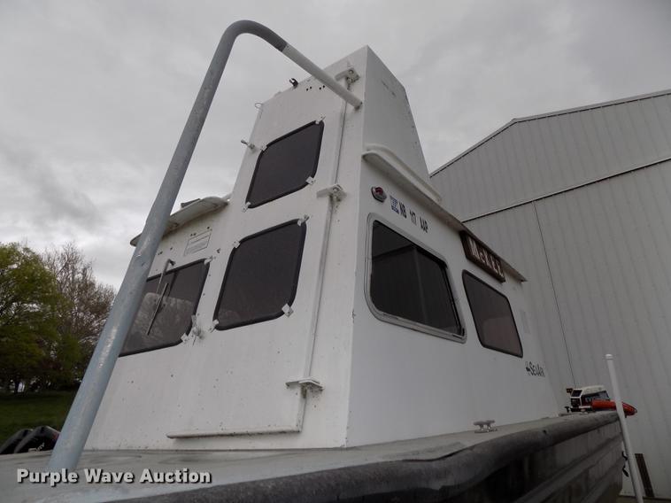 image for item DZ9687 1989 Sea Ark dredging crew boat