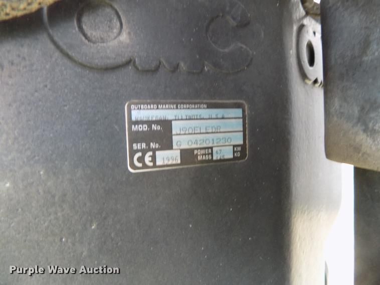 image for item DZ9688 1994 Monark boat